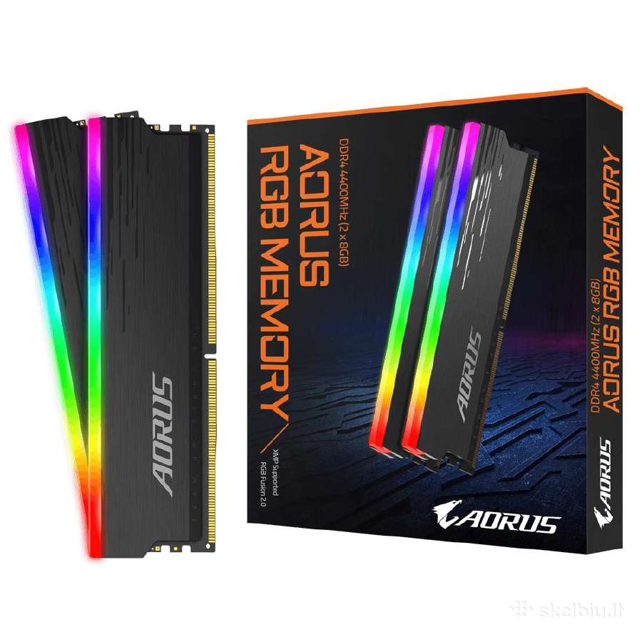 Parduodami Ddr4 2x8gb 4400mhz Gigabyte ramai