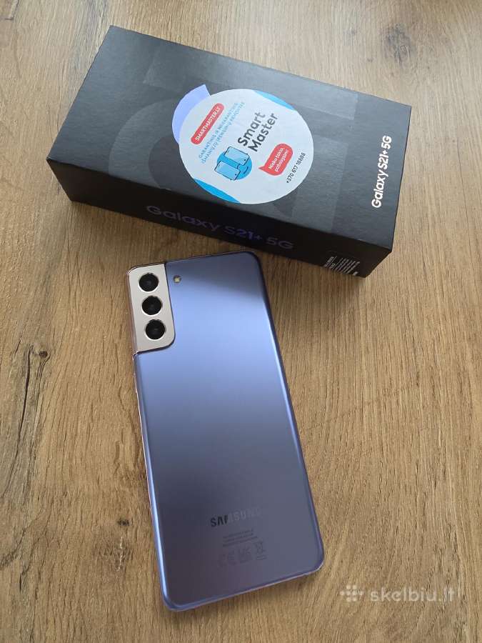 Idealios būklės samsung S21+ 128gb - nuotraukos Nr. 2