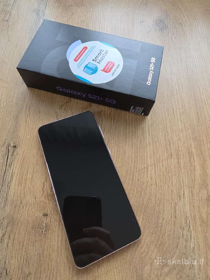 Idealios būklės samsung S21+ 128gb - nuotraukos Nr. 3