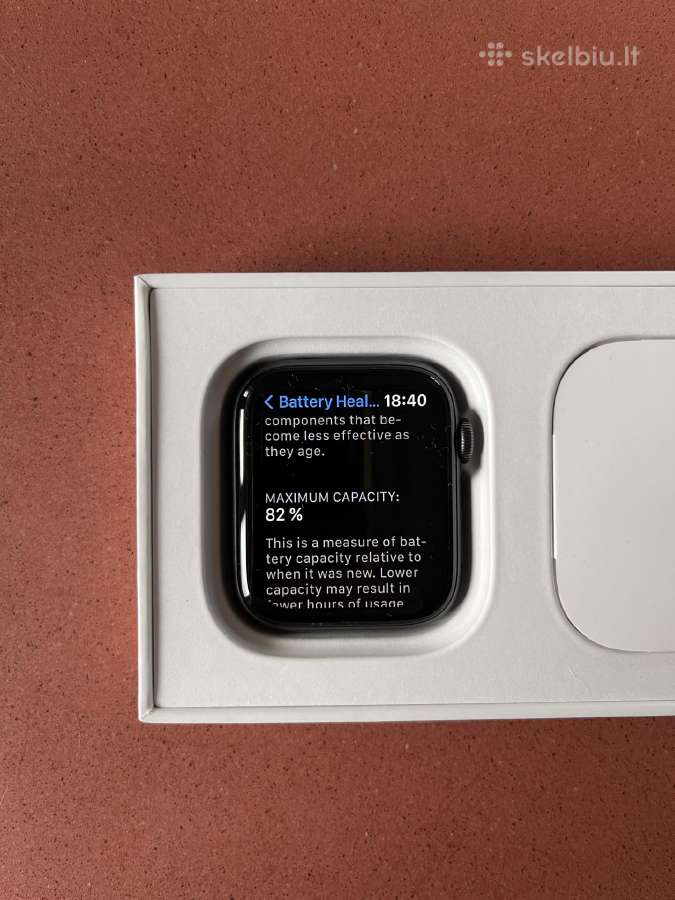 Apple Watch 6 Aluminum 44mm - nuotraukos Nr. 9