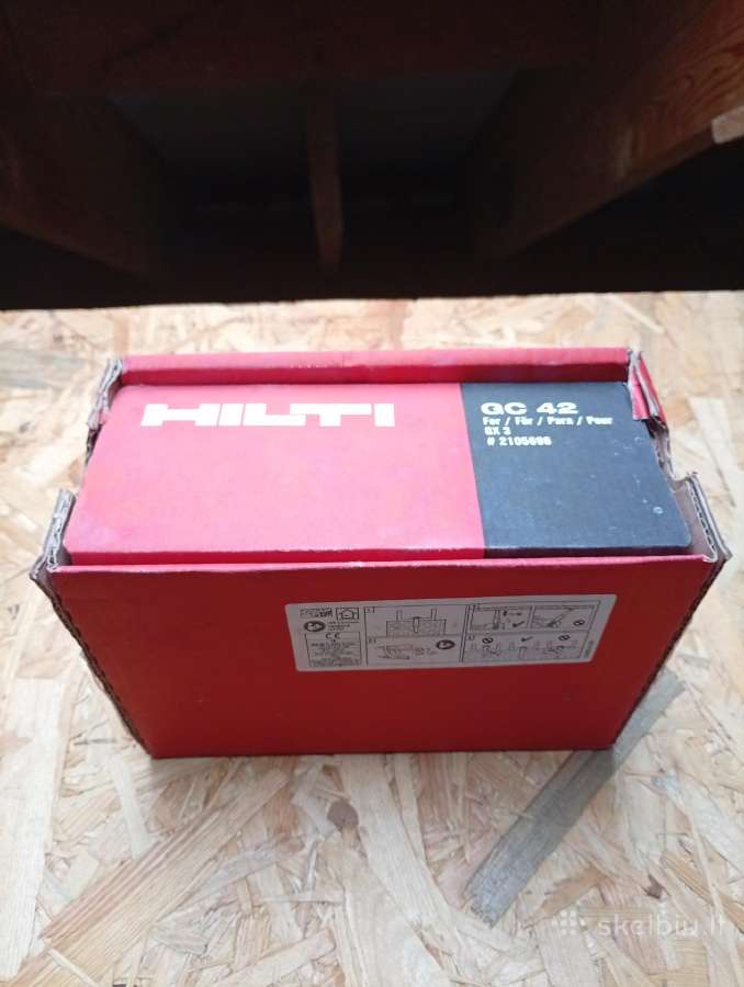 Hilti Gx120, Gx3, Bx4 viniakalių vinys