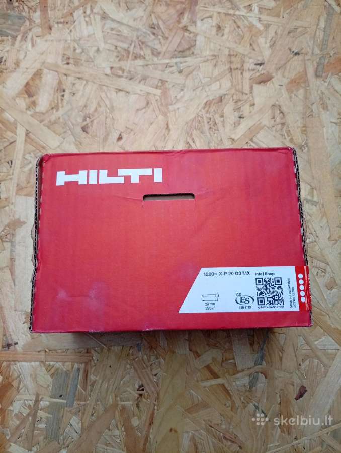 Hilti Gx120, Gx3, Bx4 viniakalių vinys - nuotraukos Nr. 4
