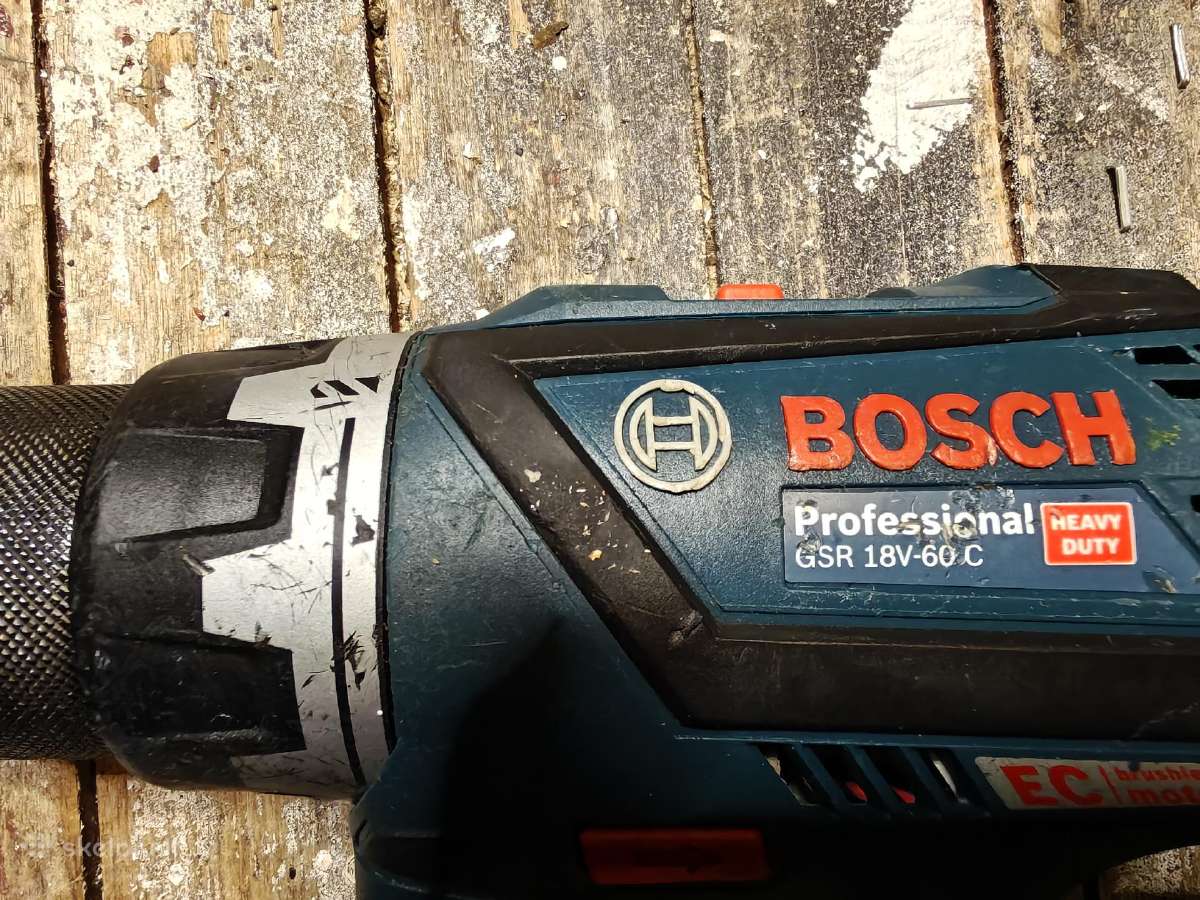 Bosch Gsr 18v-60c - nuotraukos Nr. 2