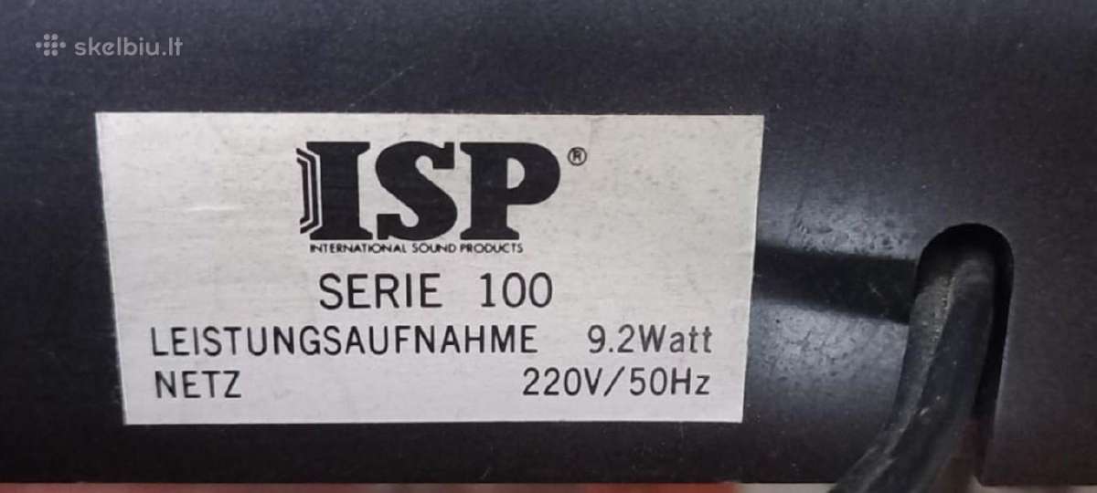 Isp-100 International Sound Products - nuotraukos Nr. 14