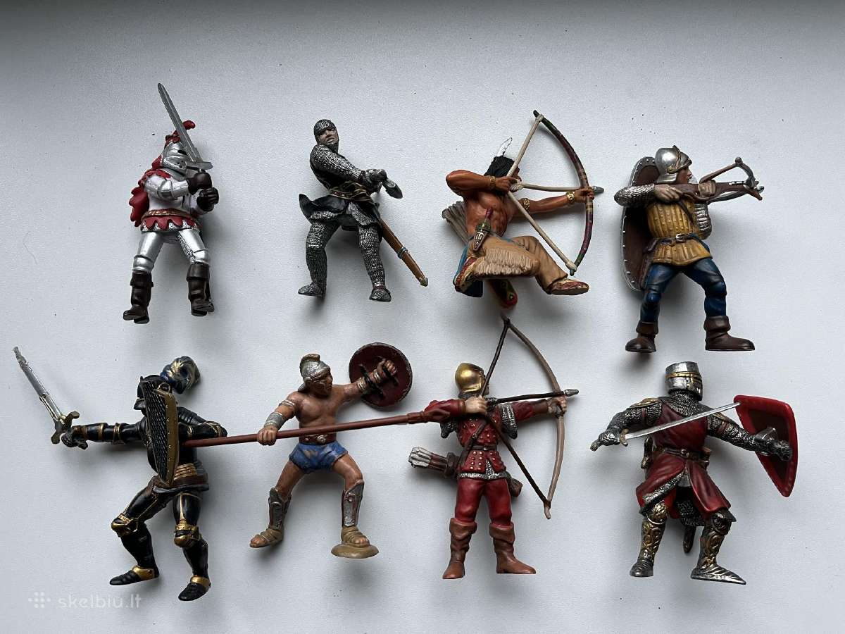 Kareiveliai, riteriai, Schleich Voketija - nuotraukos Nr. 2