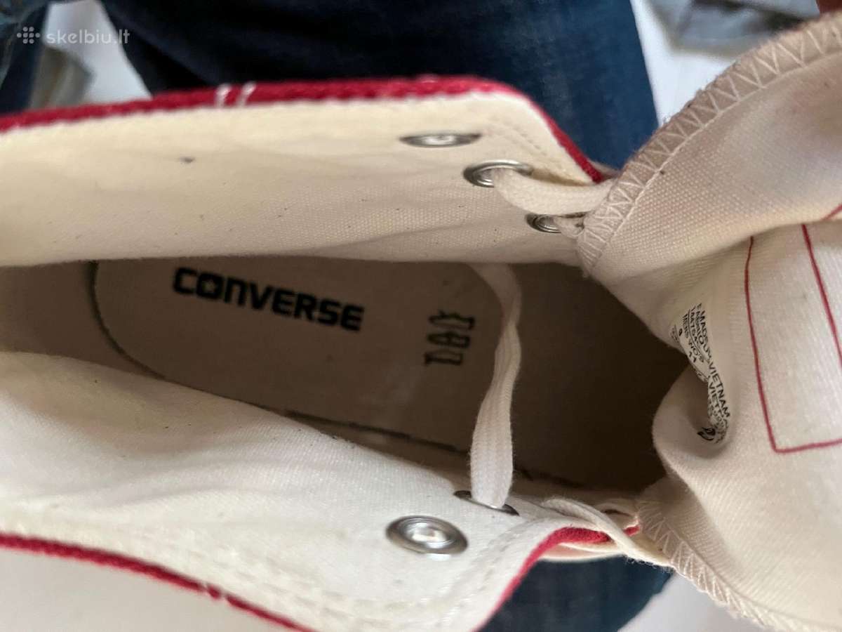 Converse Ct 70 Hi Crimson raudoni sportbačiai 42,5 - nuotraukos Nr. 7