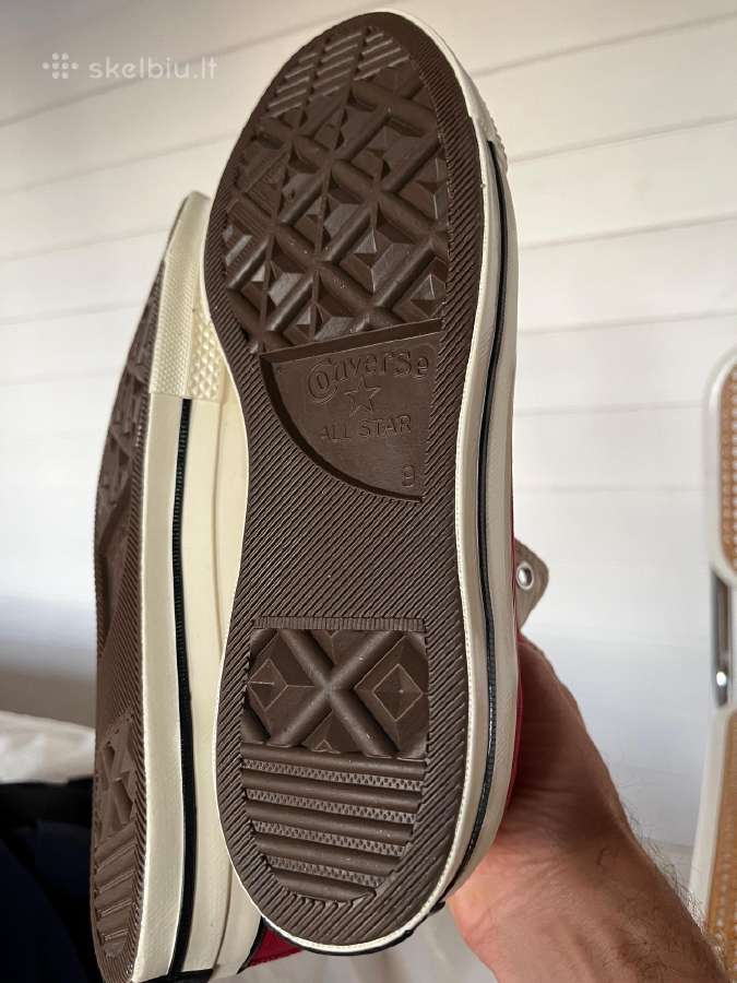 Converse Ct 70 Hi Crimson raudoni sportbačiai 42,5 - nuotraukos Nr. 6