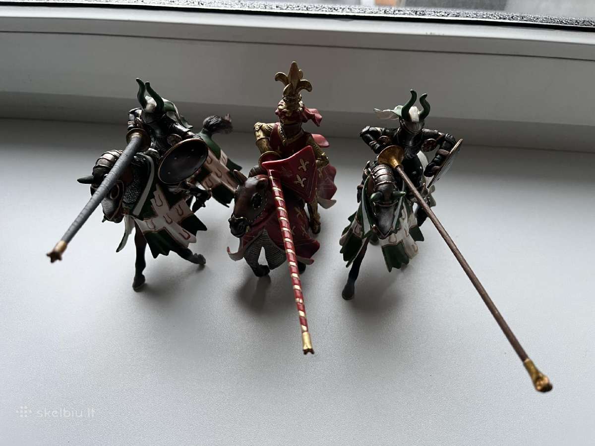 Schleich riteriai kareiveliai