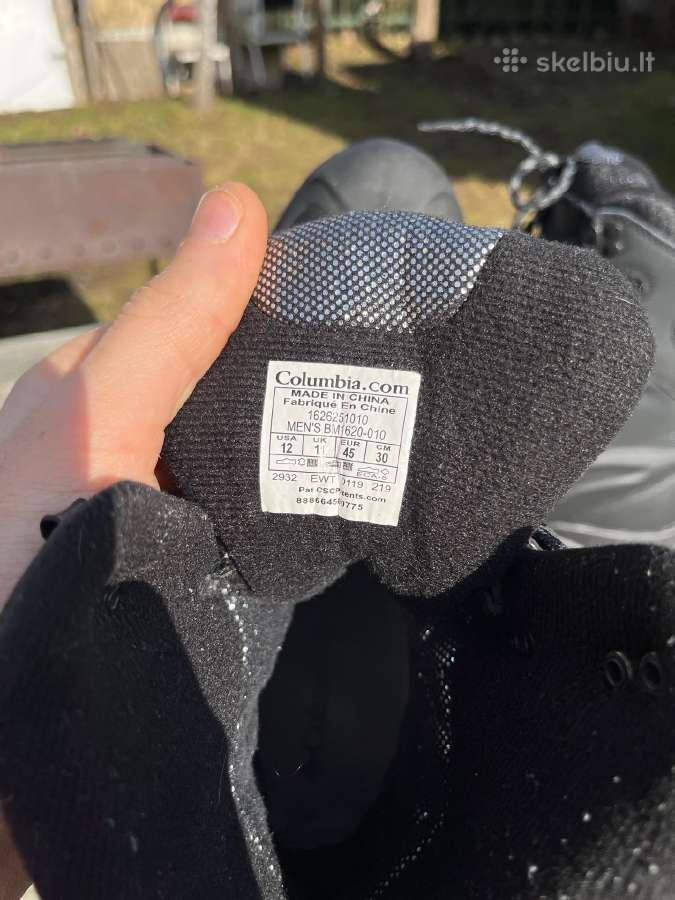 Columbia Bugaboot Plus III žieminiai batai 45 Eu - nuotraukos Nr. 9
