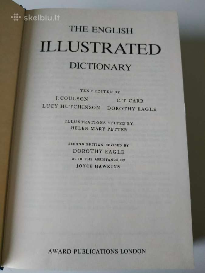 The English Illustrated Dictionary - nuotraukos Nr. 5