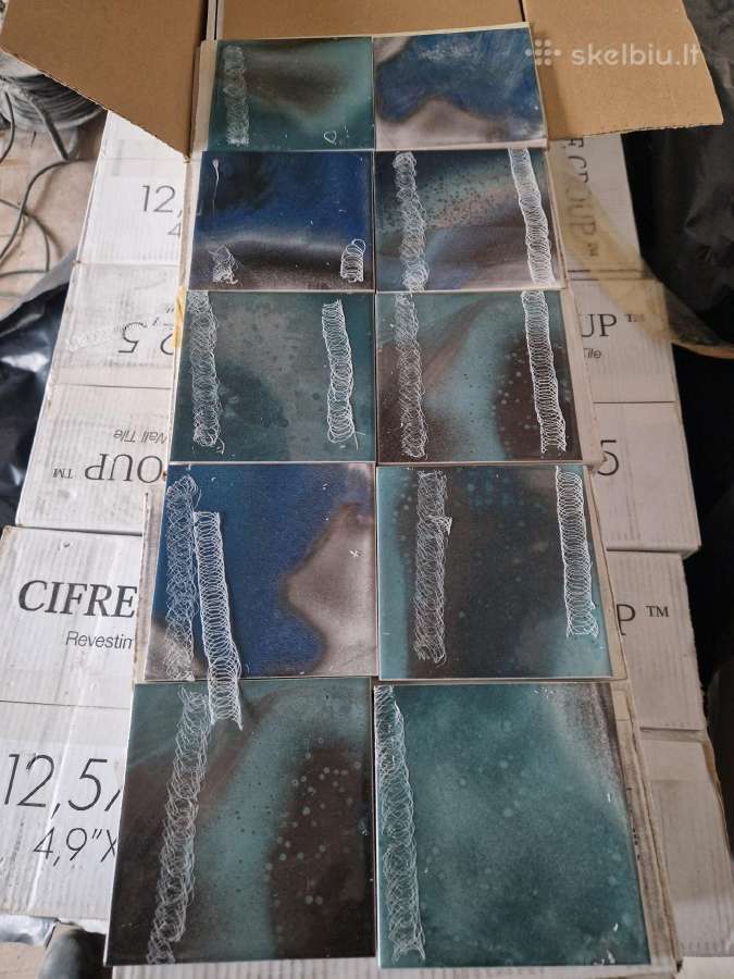 12.5x12.5 cm Polaris Ocean Brillo, plytelė sienoms