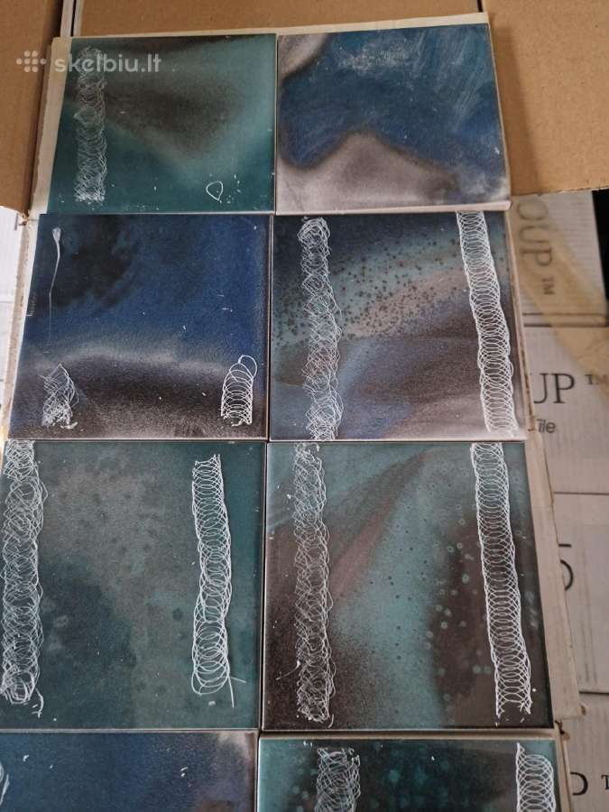 12.5x12.5 cm Polaris Ocean Brillo, plytelė sienoms - nuotraukos Nr. 4