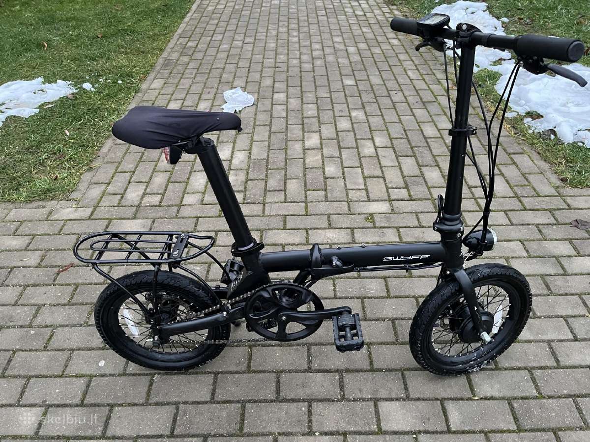 Sulankstomas elektrinis dviratis
