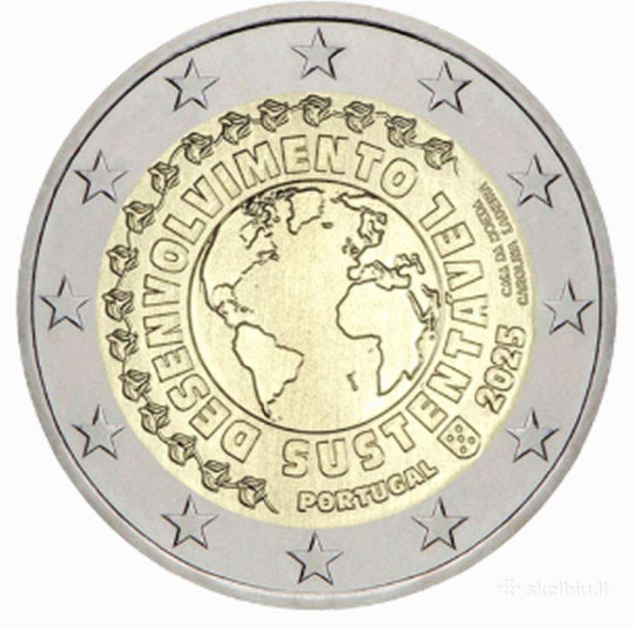 Portugalijos proginės 2€ monetos (Unc) - nuotraukos Nr. 12