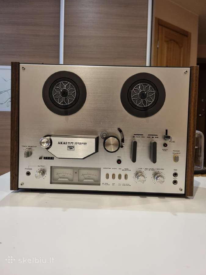 Juostinis magnetofonas Akai GX-4000d - Skelbiu.lt