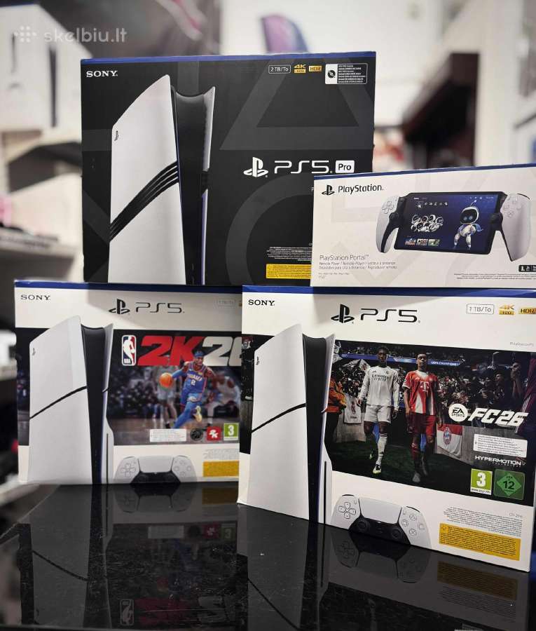 Sony Playstation 5 konsolės Ps5