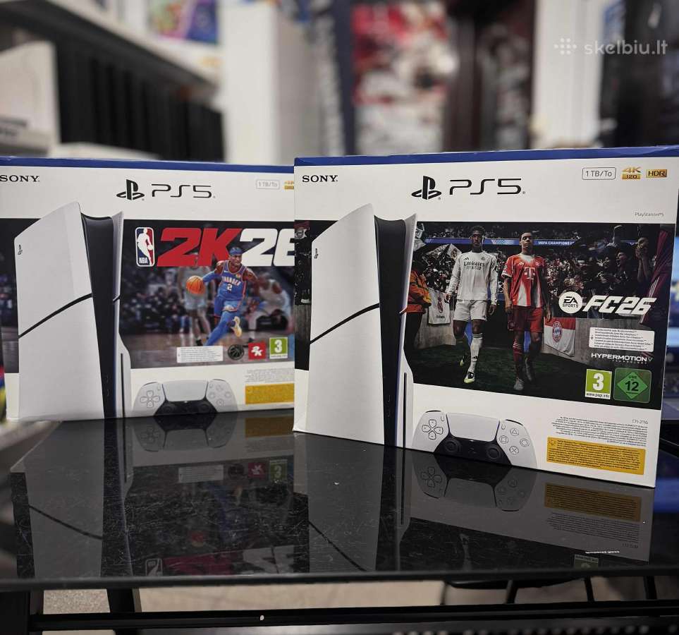 Sony Playstation 5 konsolės Ps5 - nuotraukos Nr. 2