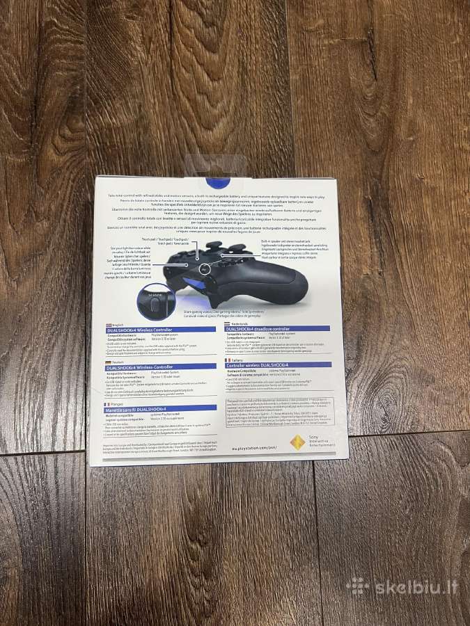 Naujas Ps4 Dualshock 4 V2 Pultelis Black Pultas - nuotraukos Nr. 3
