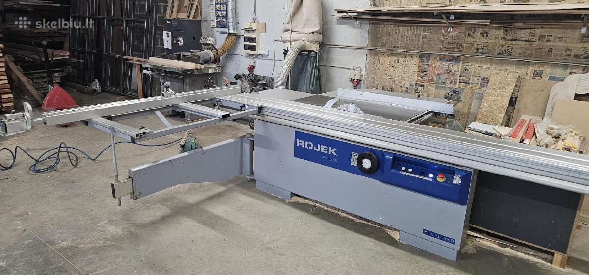Naudotos formatinio pjovimo stakles Rojek Pf400s