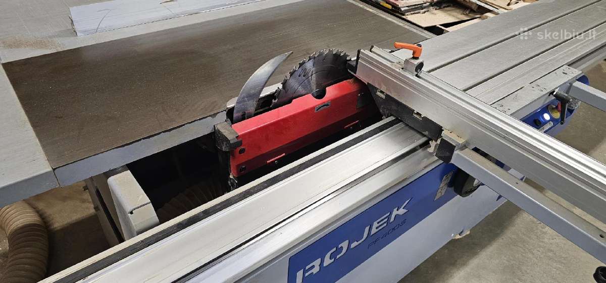 Naudotos formatinio pjovimo stakles Rojek Pf400s - nuotraukos Nr. 4