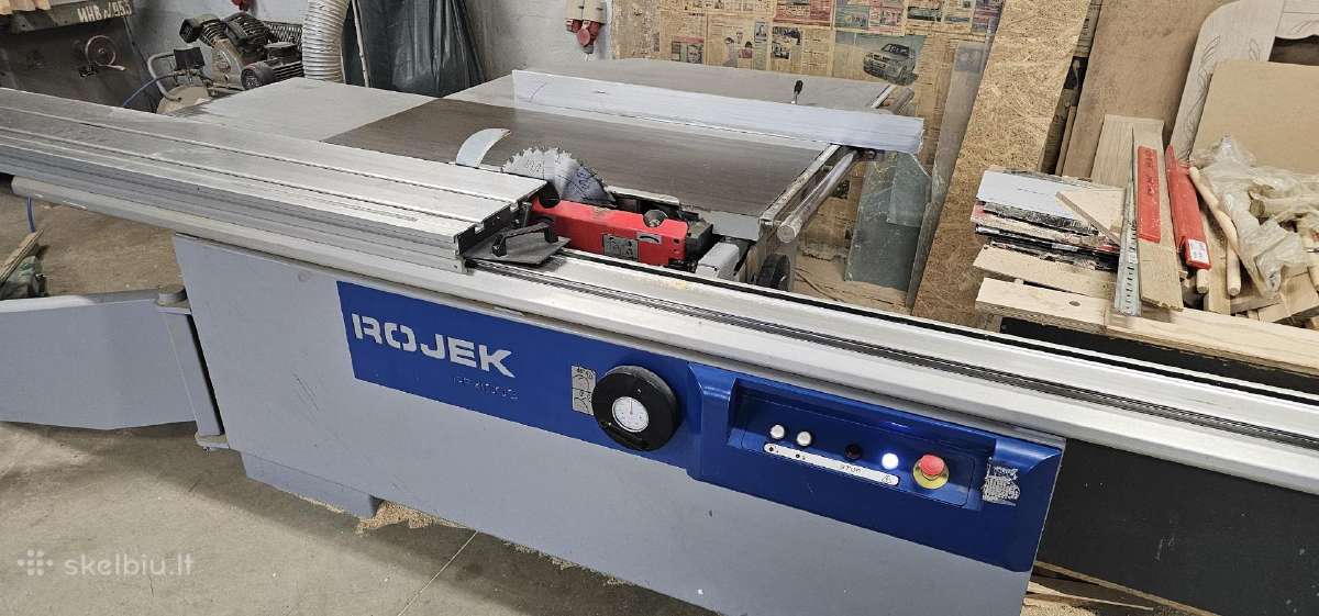 Naudotos formatinio pjovimo stakles Rojek Pf400s - nuotraukos Nr. 11
