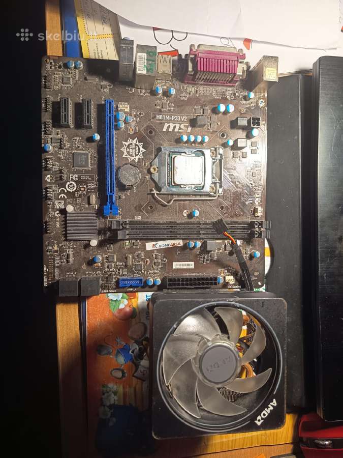 Motininė plokštė ir i5 4460