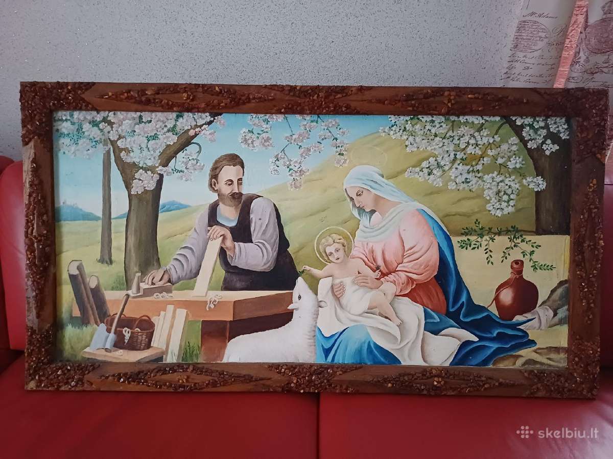 Senas paveikslas. Drobė 130x70 cm. Kaina 40 eu - nuotraukos Nr. 4