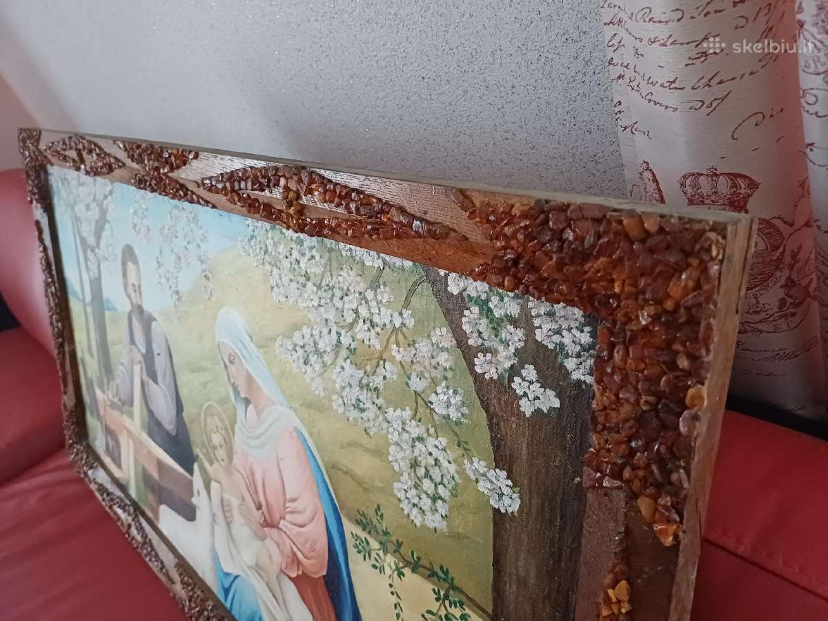 Senas paveikslas. Drobė 130x70 cm. Kaina 40 eu - nuotraukos Nr. 6