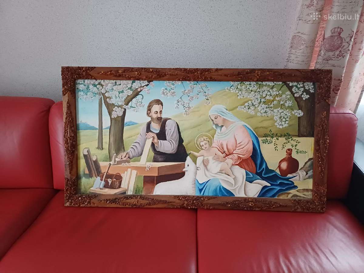 Senas paveikslas. Drobė 130x70 cm. Kaina 40 eu - nuotraukos Nr. 11