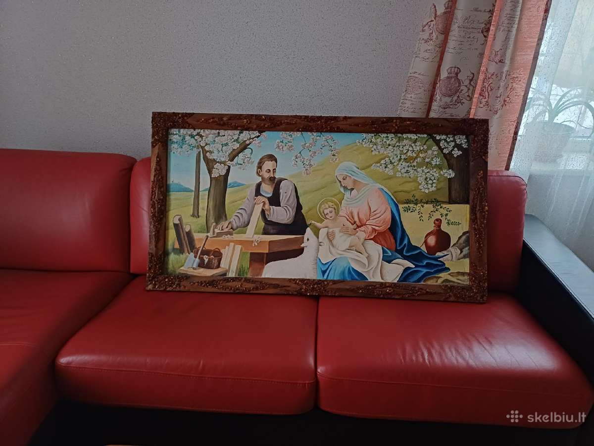 Senas paveikslas. Drobė 130x70 cm. Kaina 40 eu - nuotraukos Nr. 2