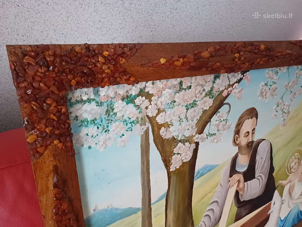 Senas paveikslas. Drobė 130x70 cm. Kaina 40 eu - nuotraukos Nr. 5