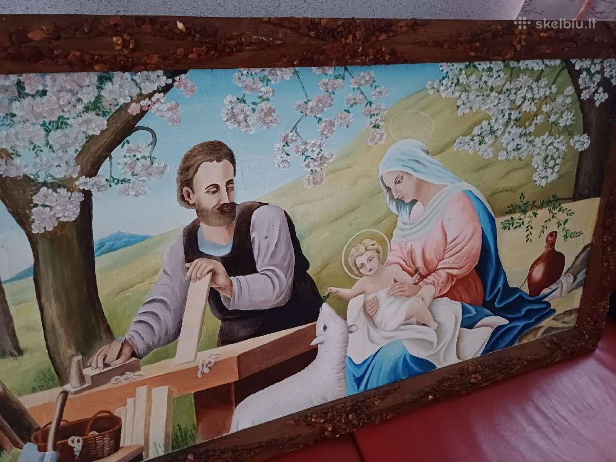 Senas paveikslas. Drobė 130x70 cm. Kaina 40 eu - nuotraukos Nr. 8