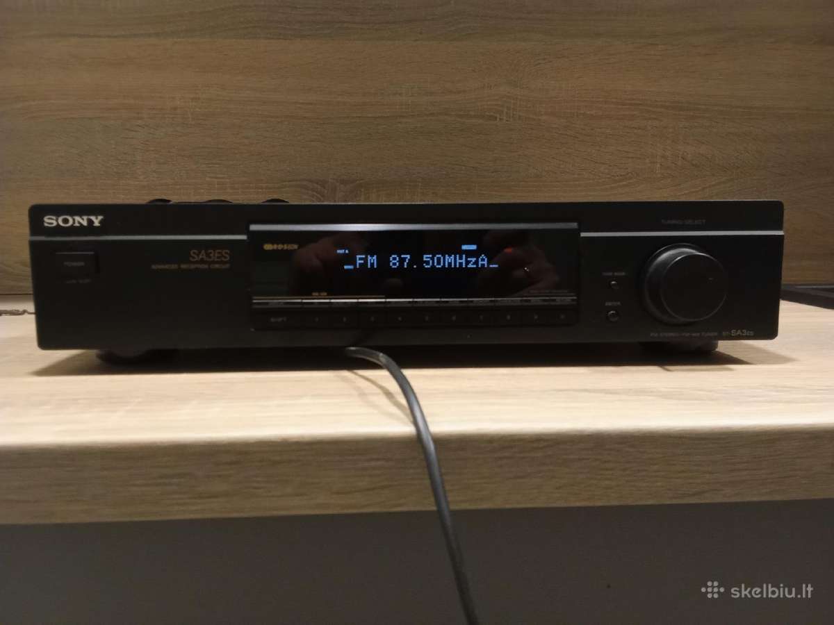 Radijo imtuvas Sony Sa 3es