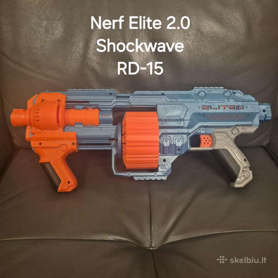 Nerf šautuvų kolekcija - nuotraukos Nr. 2