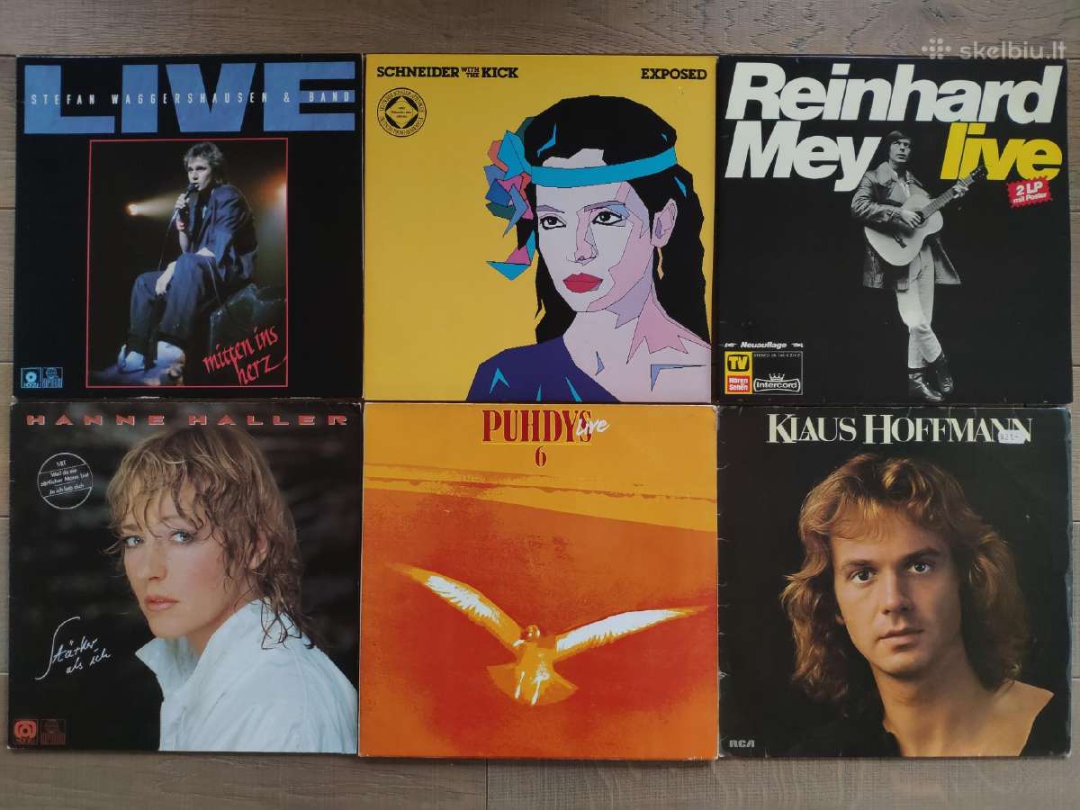 Vinilinės plokštelės vokiečių kalba - nuotraukos Nr. 3