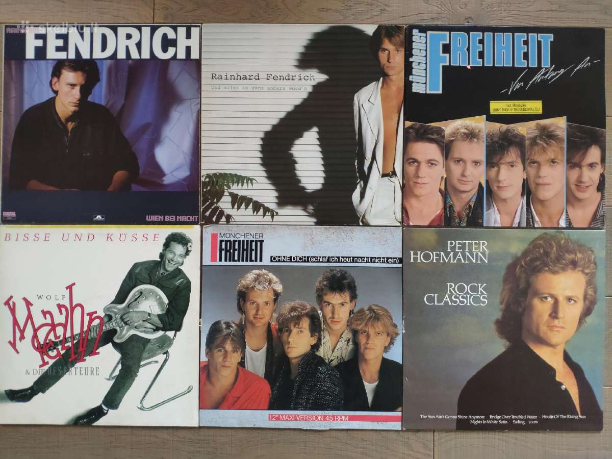 Vinilinės plokštelės vokiečių kalba - nuotraukos Nr. 4