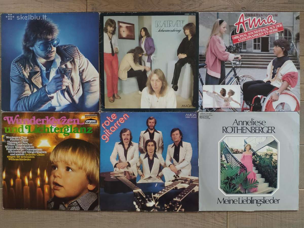 Vinilinės plokštelės vokiečių kalba - nuotraukos Nr. 6