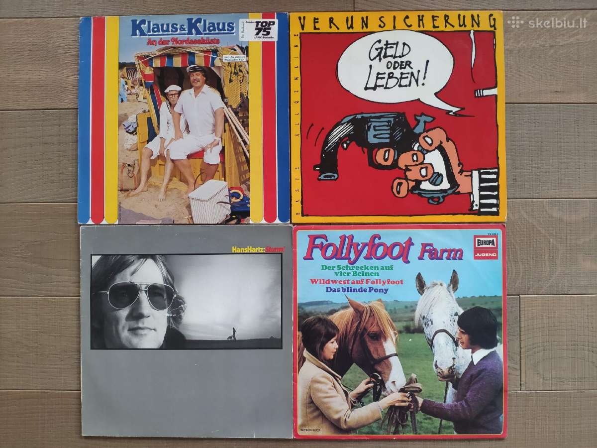 Vinilinės plokštelės vokiečių kalba - nuotraukos Nr. 8