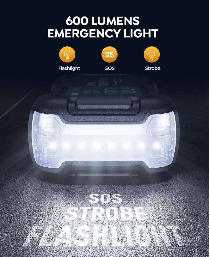Yaberauto Ya60 automobilio starteris booster 6000a - nuotraukos Nr. 4