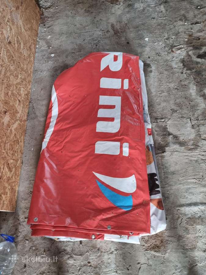 Parduodu reklaminį tentą 6x6 59€ - nuotraukos Nr. 2