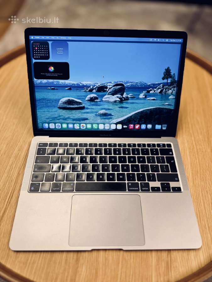 MacBook air M1. Puikios būklės!