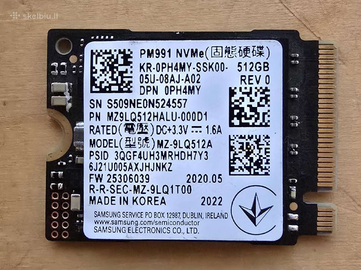 2.5" U.2 U.3 E3.s M.2 Nvme SSD Gen 3.0 4.0 5.0 - nuotraukos Nr. 3