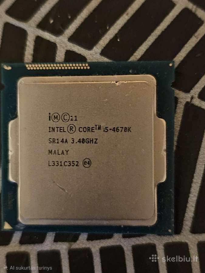 Procesorius Intel Core i5-4670k