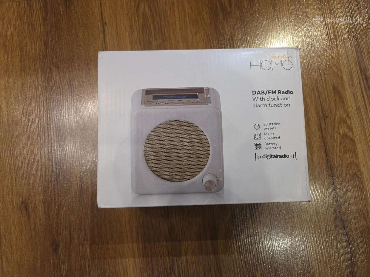 Sainsbury's 'Home' Dab/ Fm Mini radija