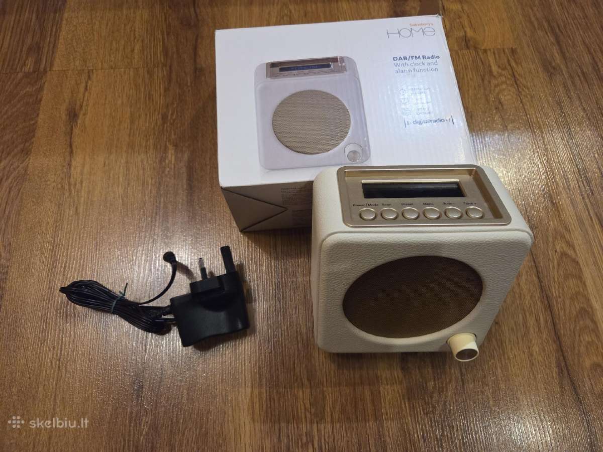 Sainsbury's 'Home' Dab/ Fm Mini radija - nuotraukos Nr. 2