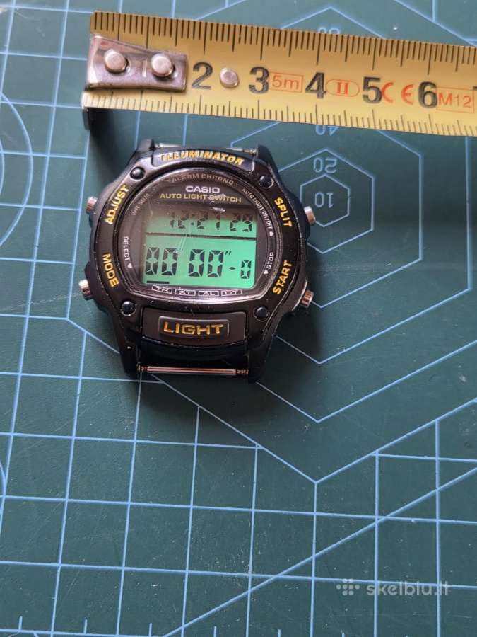Casio Illuminator W-93h vyriškas laikrodis - nuotraukos Nr. 2