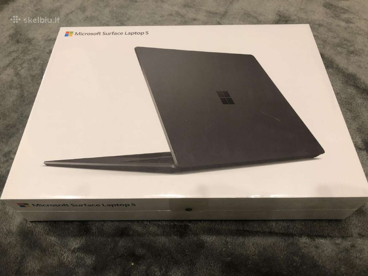 Microsft Surface Laptop 5: i5, 16gb, 512g,juodas - nuotraukos Nr. 2