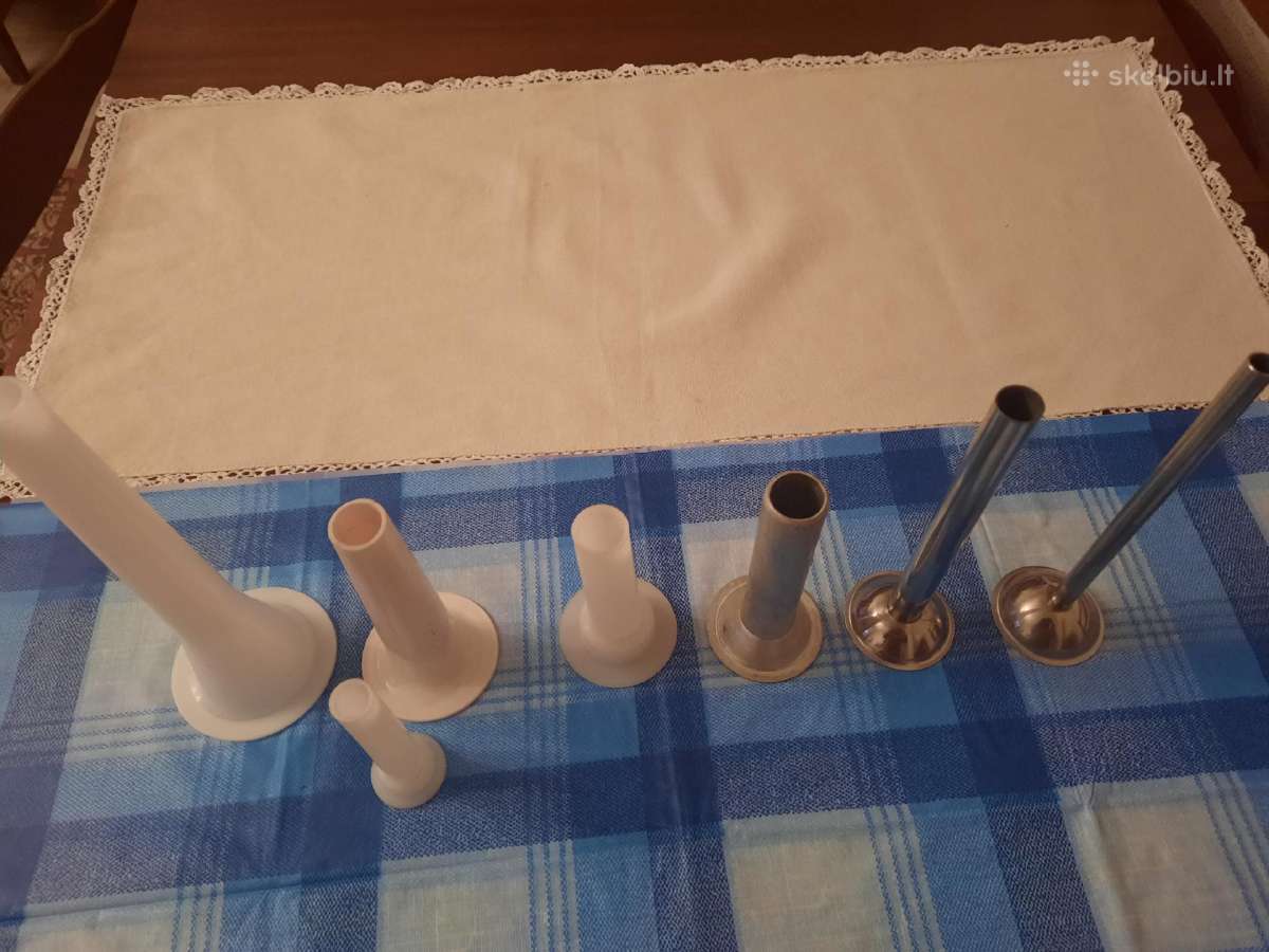 Mėsmalės sietukai, peiliukai, antgaliai dešroms - nuotraukos Nr. 3