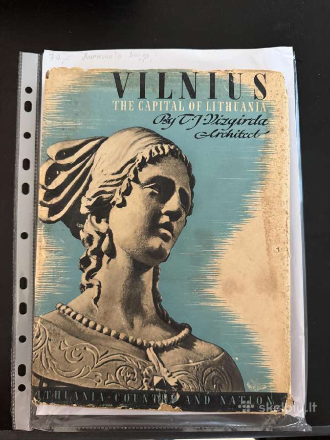 Vilnius the capital of Lithuania 1948