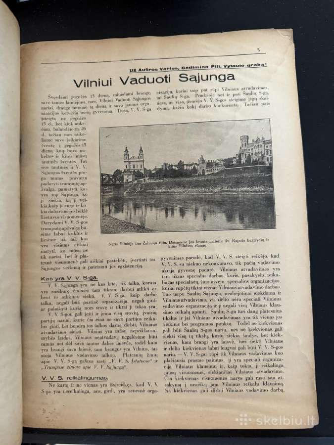 Vilniaus Baras 1929 m. - nuotraukos Nr. 3